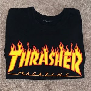 Cropped THRASHER T-shirt
